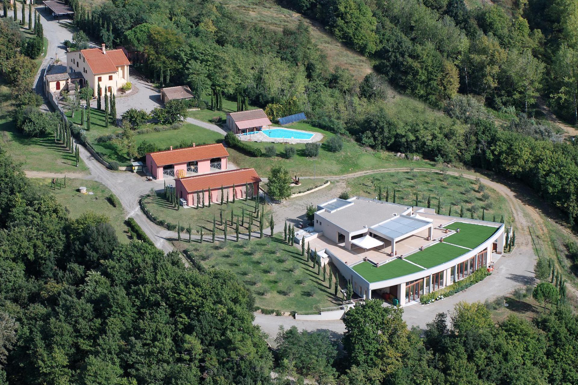 Agriturismo met wijnkelder in Toscane