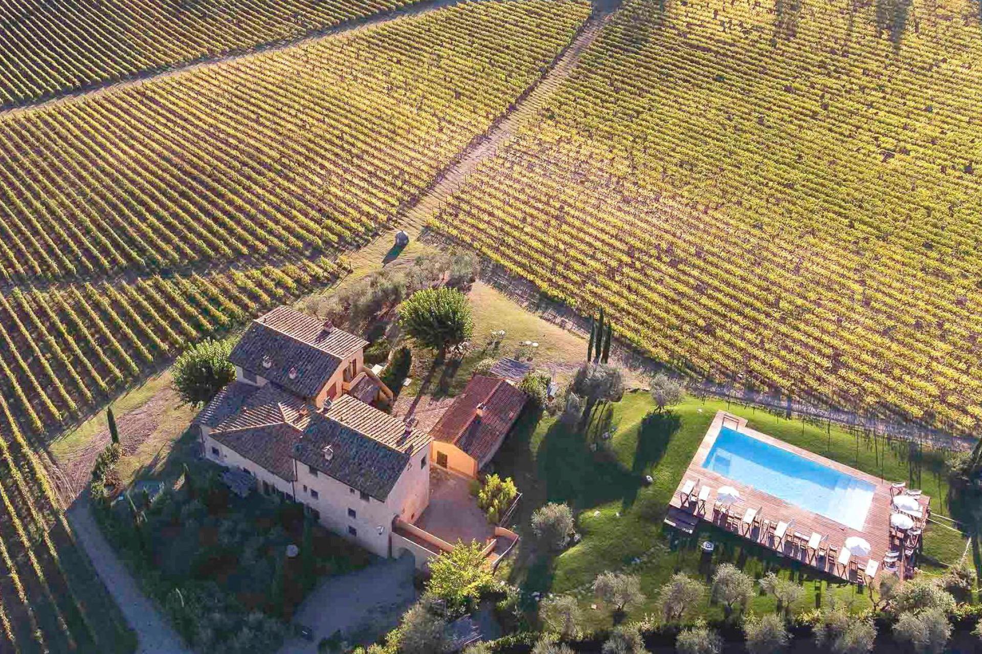 Sfeervolle wijnboerderij nabij Florence