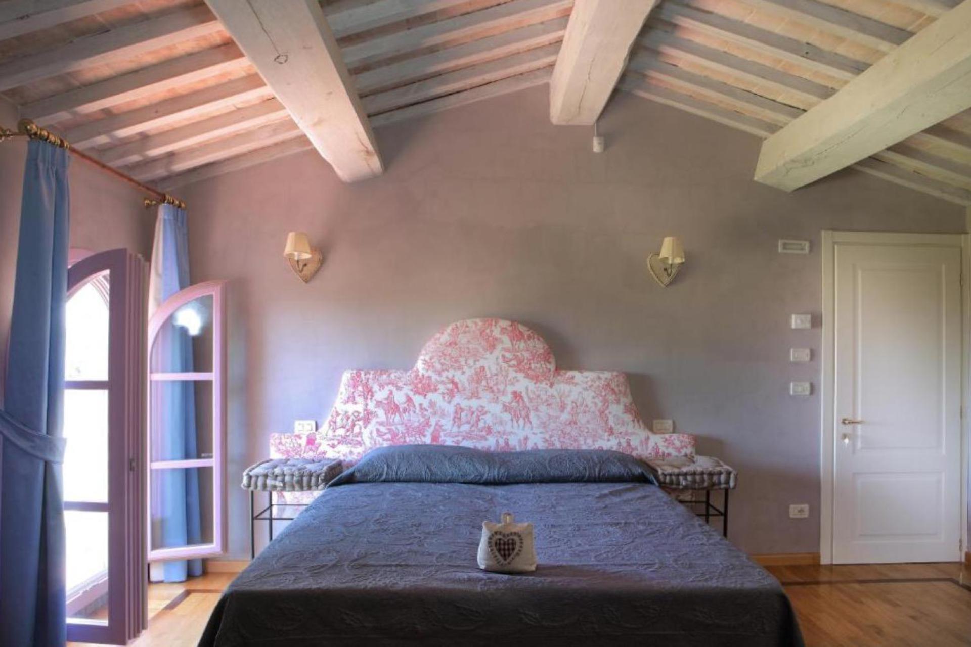 Zeer sfeervolle kamers in een agriturismo in Toscane