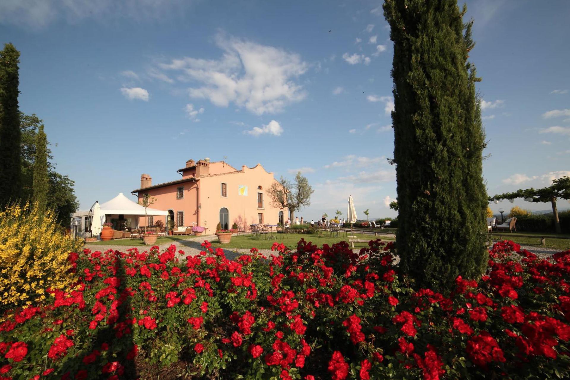 Mooie wijnboerderij in het Chiantigebied