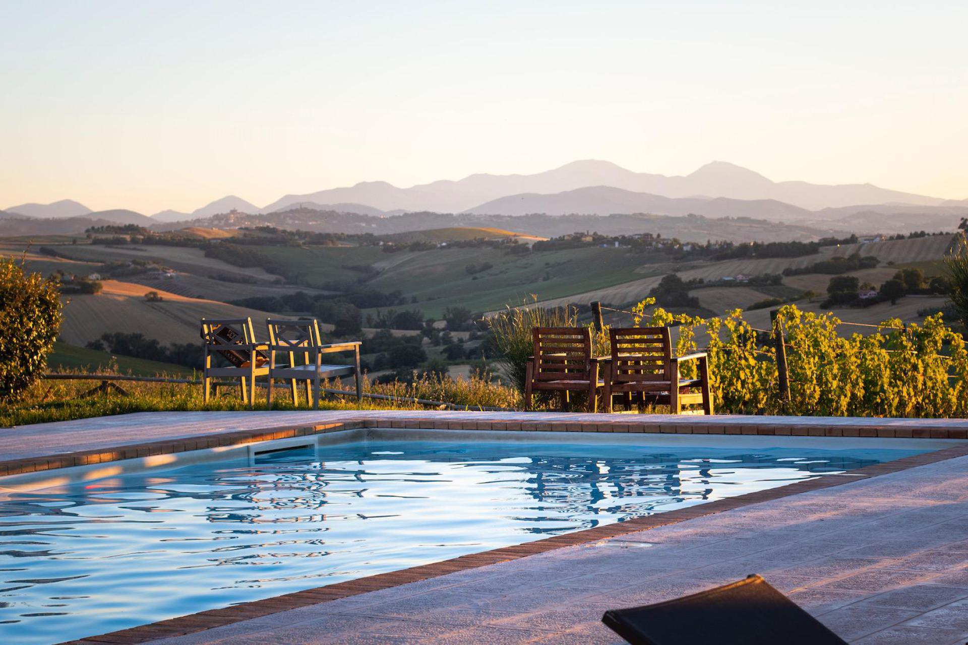 Agriturismo le Marche, mooie kamers en gastvrij