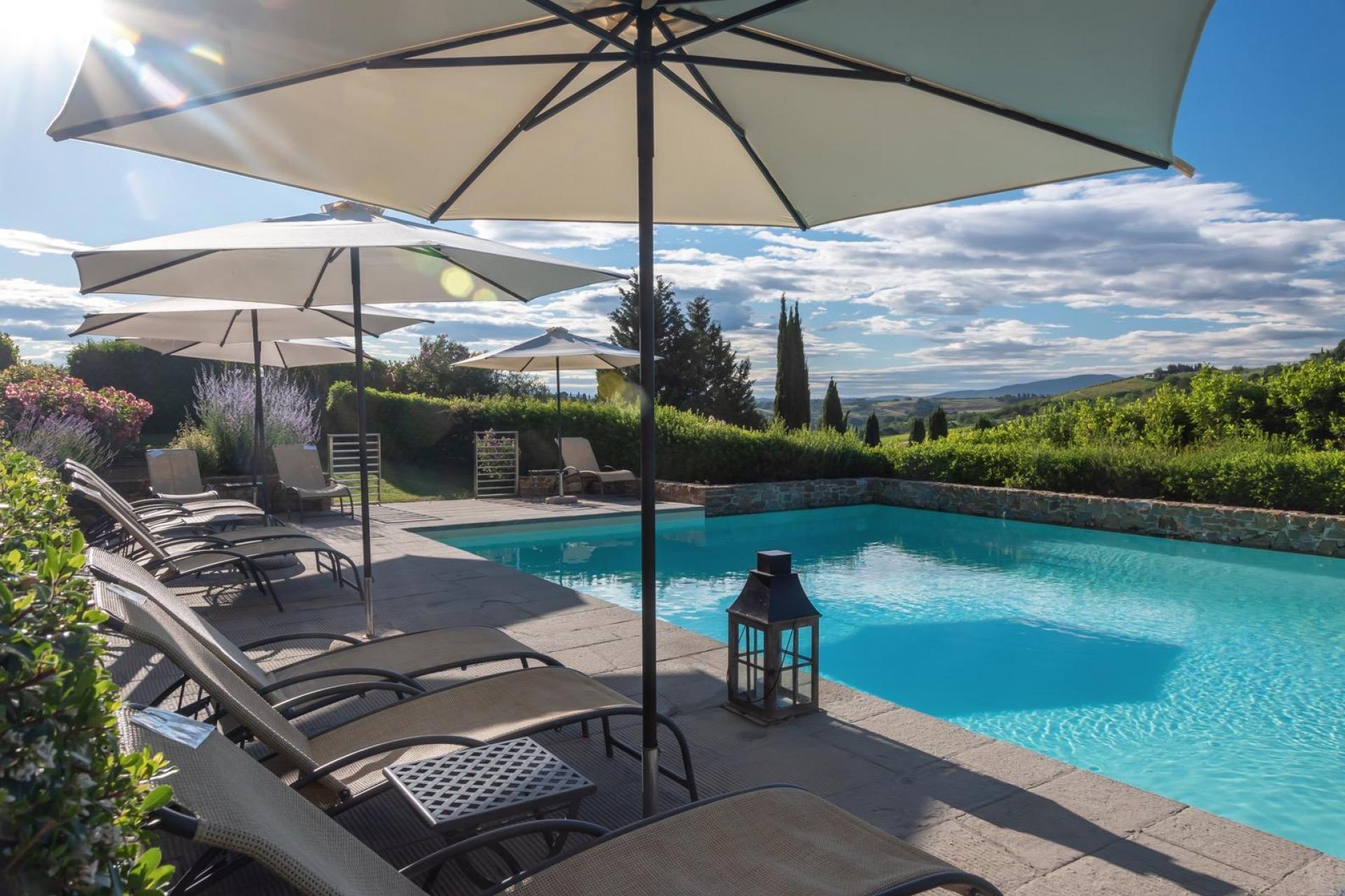 Agriturismo San Gimignano met romantisch interieur