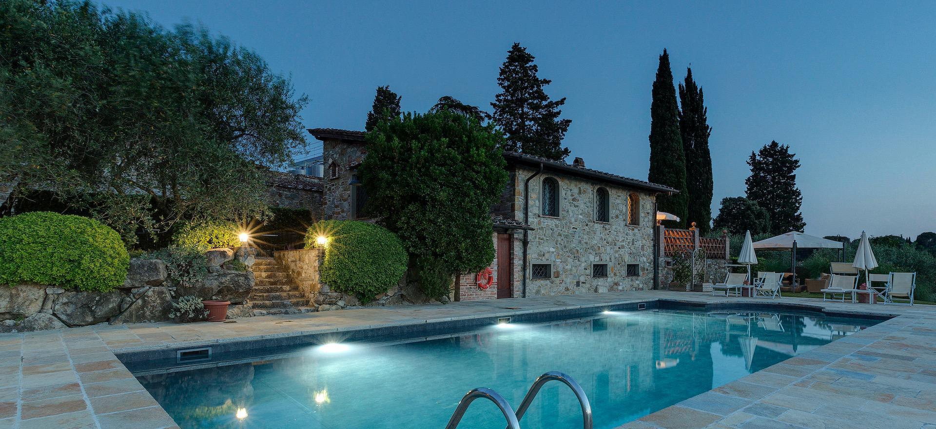 Agriturismo Tuscany Agriturismo surrounded by vineyards near Florence, Tuscany