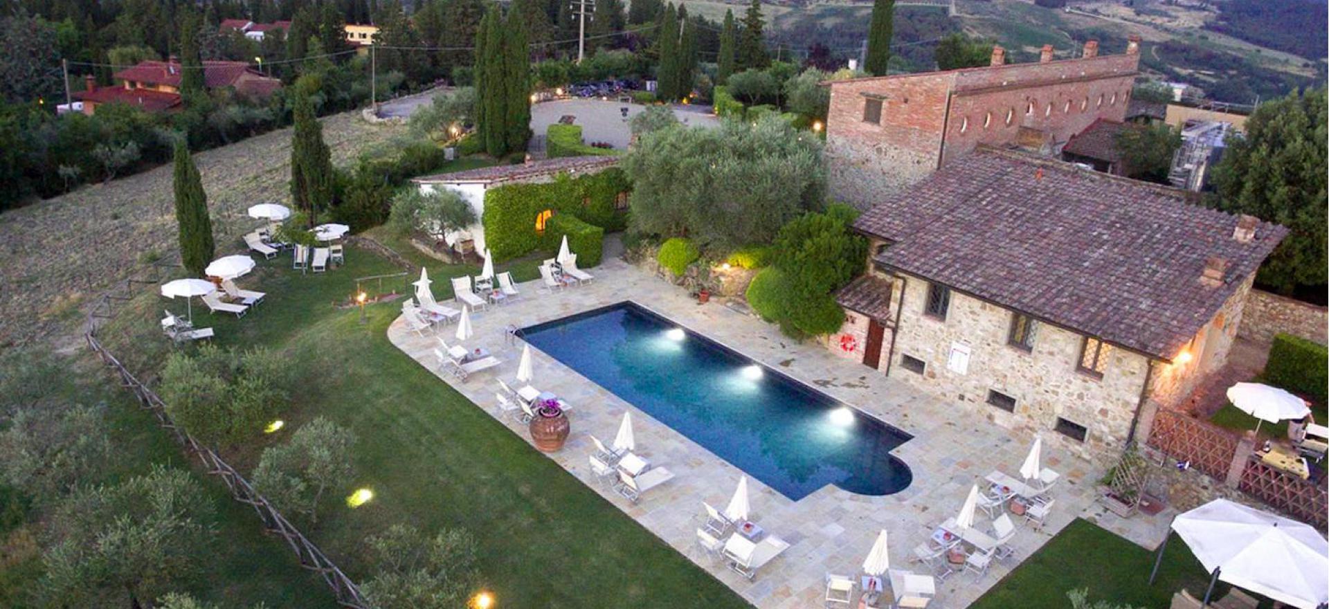 Agriturismo Tuscany Agriturismo surrounded by vineyards near Florence, Tuscany