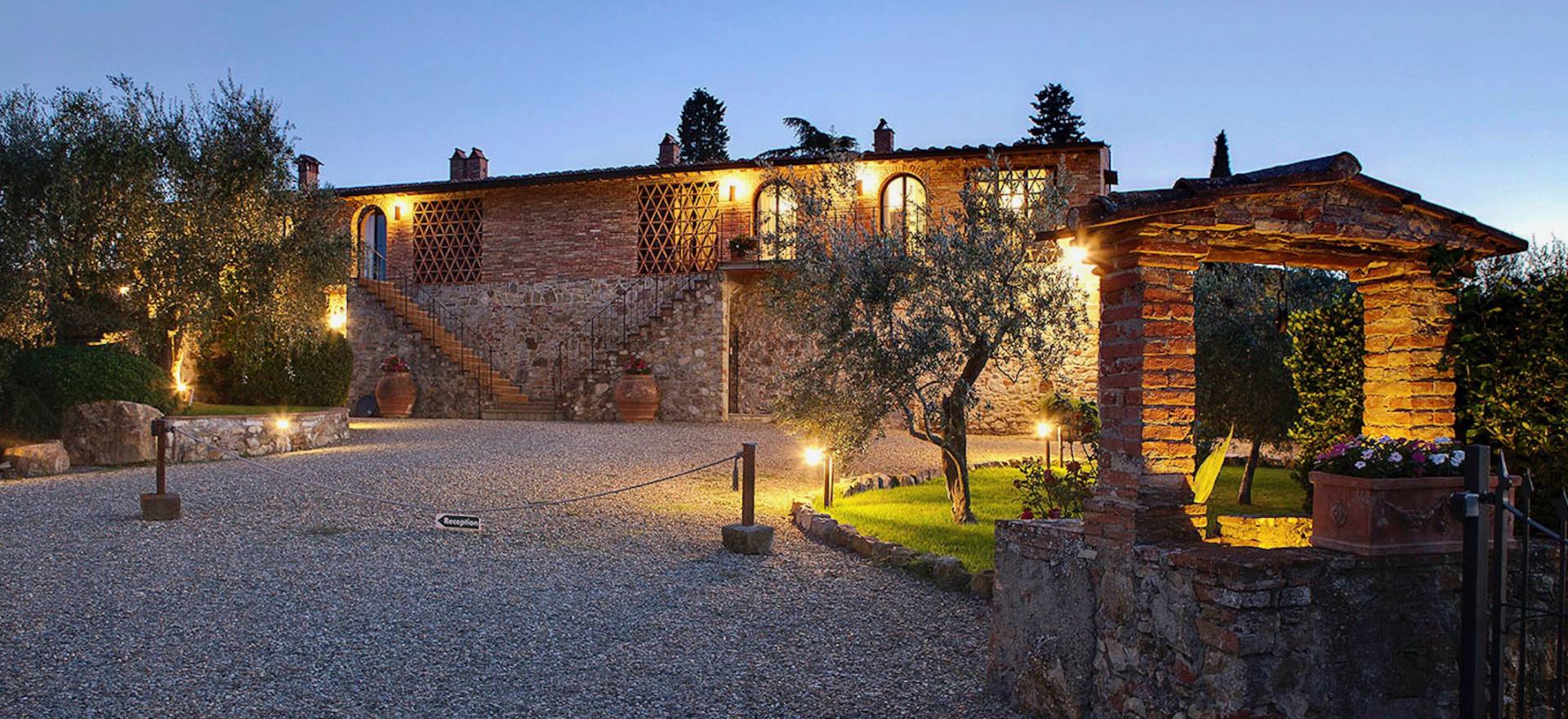 Agriturismo Tuscany Agriturismo surrounded by vineyards near Florence, Tuscany