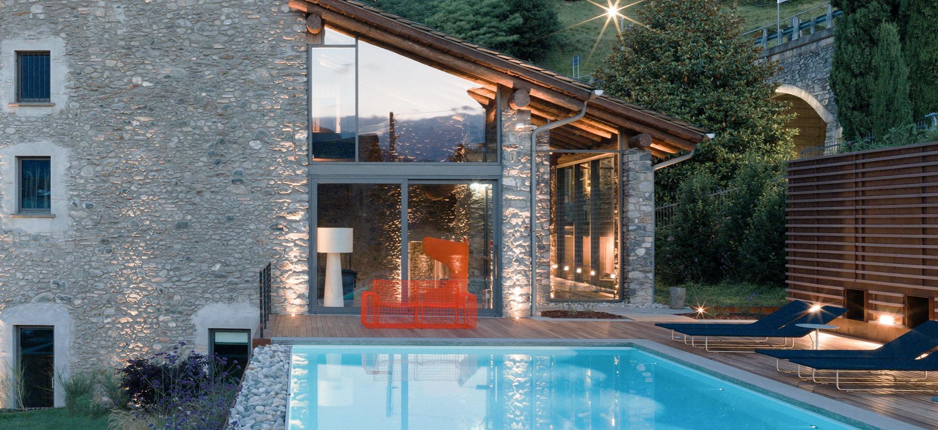 Agriturismo Lake Como and Lake Garda Historic charm combined with modern luxury on Lake Como