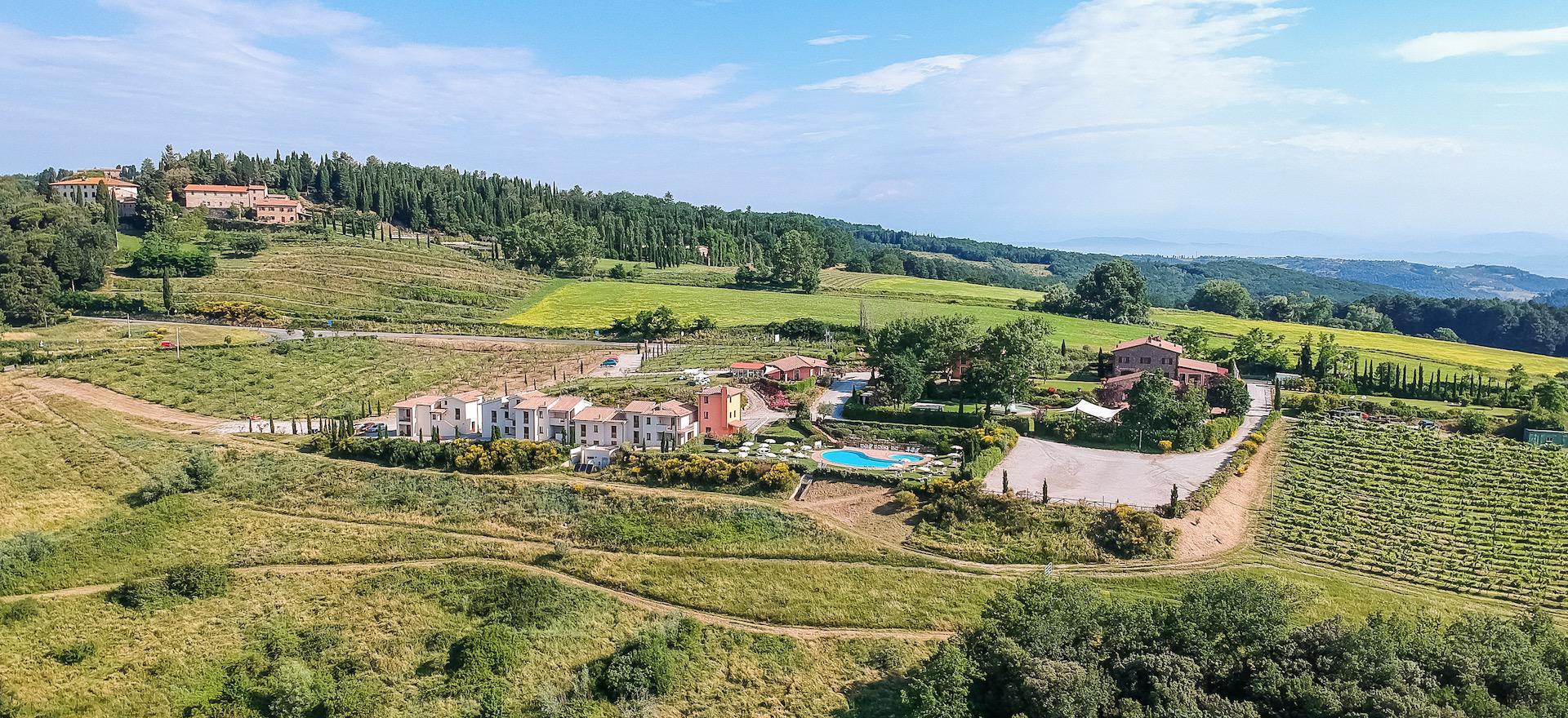 Agriturismo Tuscany Large agriturismo in Tuscany with stunning views