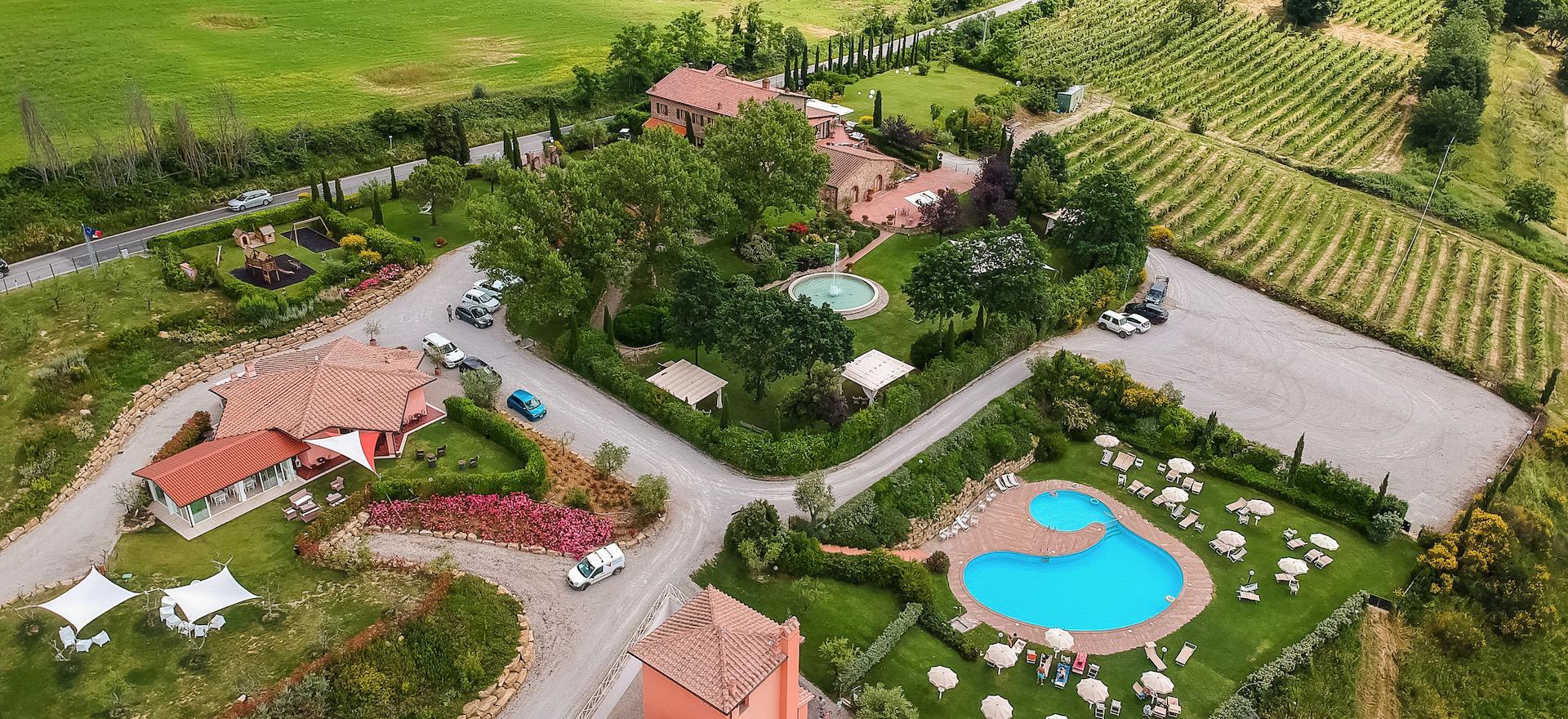 Agriturismo Tuscany Large agriturismo in Tuscany with stunning views
