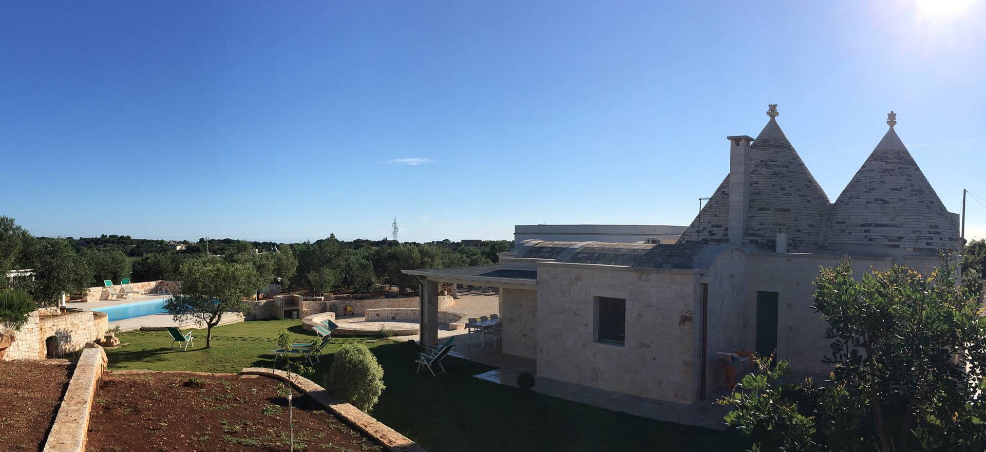 Agriturismo Puglia Private trullo with pool in olive orchard