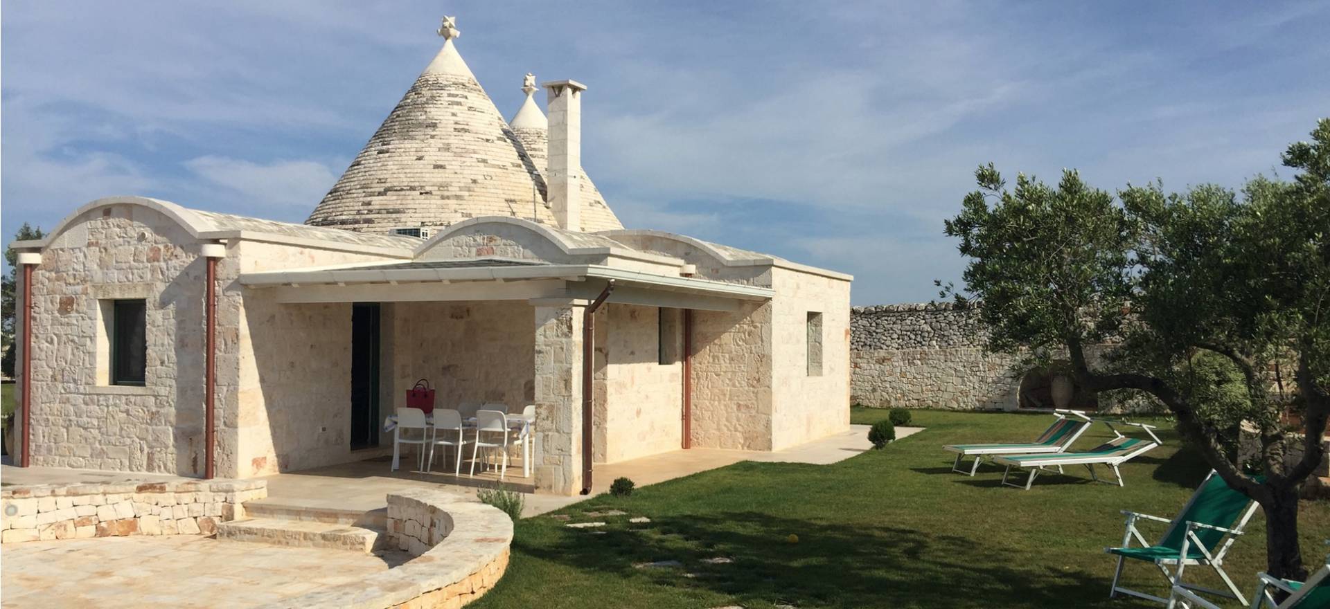 Agriturismo Puglia Private trullo with pool in olive orchard