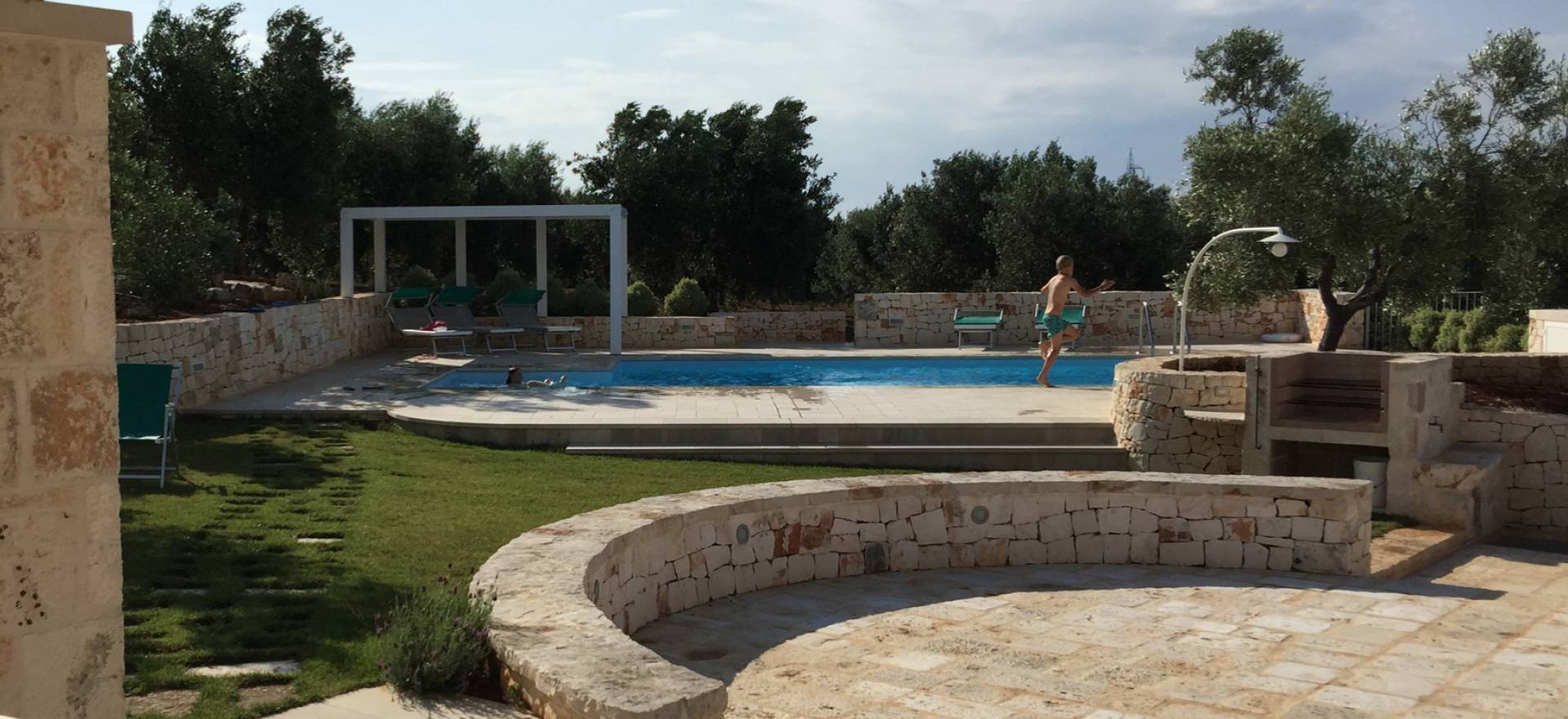 Agriturismo Puglia Private trullo with pool in olive orchard