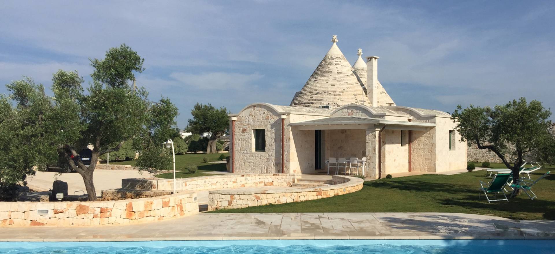 Agriturismo Puglia Private trullo with pool in olive orchard