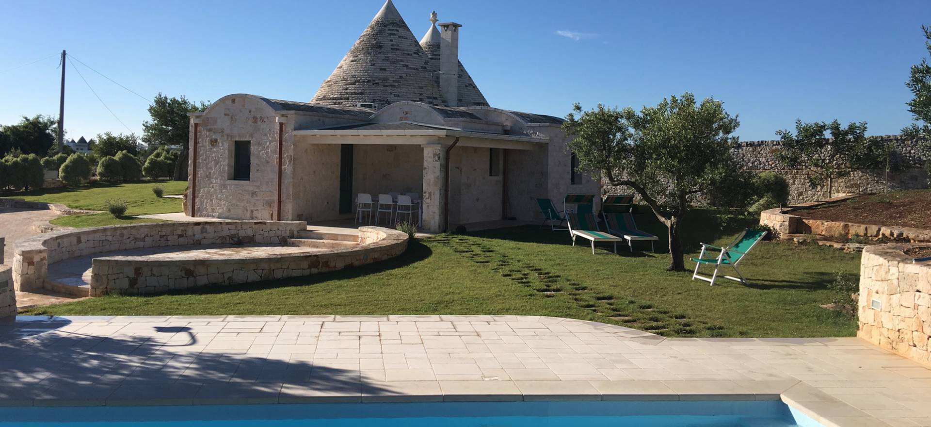 Agriturismo Puglia Private trullo with pool in olive orchard