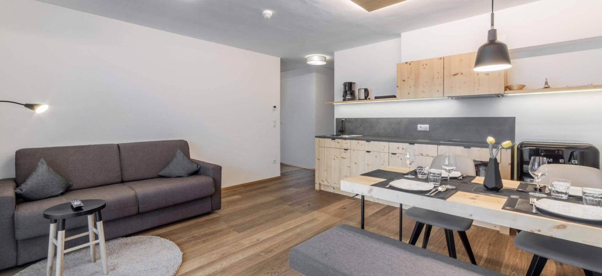 Agriturismo Dolomites Residence within walking distance of a village and ski lift