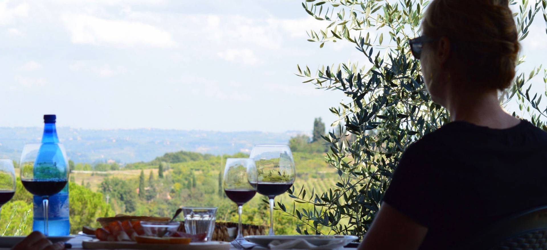 Agriturismo Tuscany Romantic agriturismo with views of San Gimignano