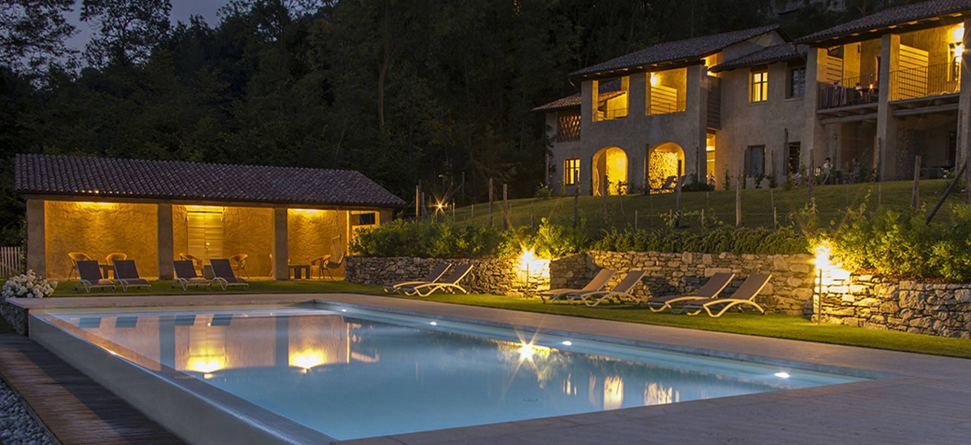Agriturismo Lake Como and Lake Garda Small-scale luxury resort with outstanding views